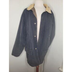 Urban Equipment Mens Chore Barn Jacket M Plaid Lining Corduroy Collar Cotton